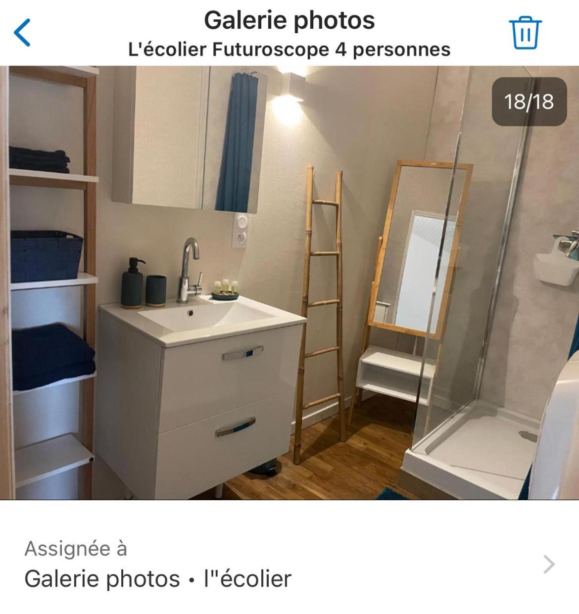 Beaumont L'Ecolier Futuroscope 4 Personnesアパートメント エクステリア 写真